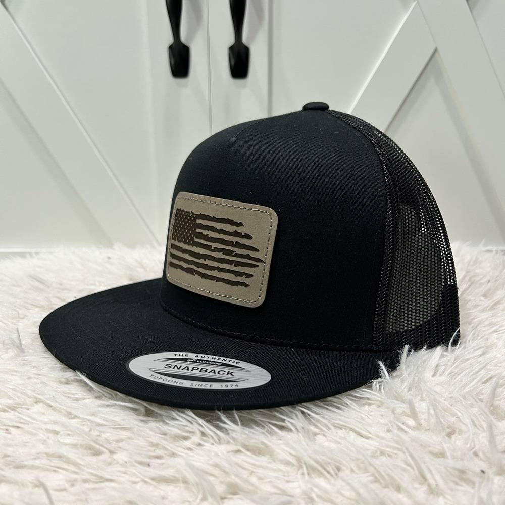 SnapBack Hat American flag